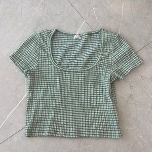Aritzia Wilfred Gingham Shirt